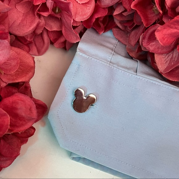 Silver Mickey Mouse Head Cufflinks - Picture 9 of 15